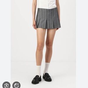 Abercrombie & Fitch Gray Mini Skirt